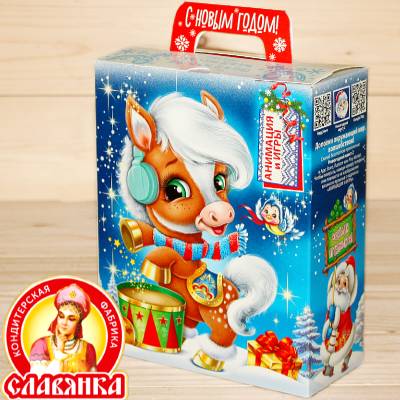 Сладкий новогодний подарок от Славянки 2026 в Радумле