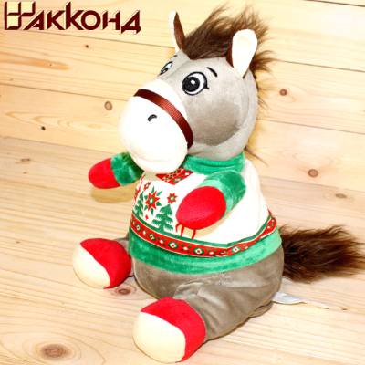 Сладкий новогодний подарок в виде символа 2026 года от фабрики Акконд в Радумле