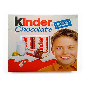 Киндер Шоколад 4 плитки 50 грамм в Радумле