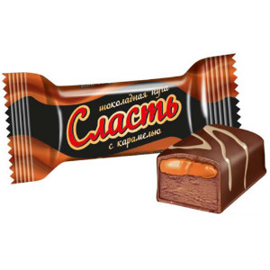 Сласть шоколадная нуга с карамелью в Радумле